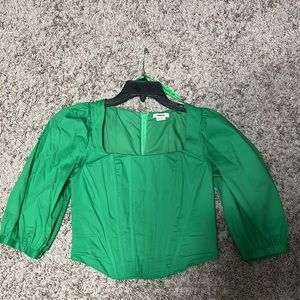 Jason Wu Kelly Green Corset Top